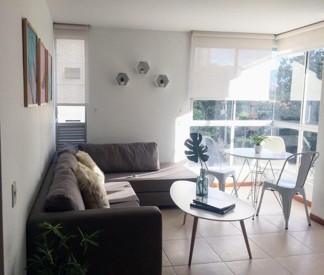 Апартаменты Moderno Apartamento Poblado 10 Min Del Lleras Y Provenza Медельин Экстерьер фото